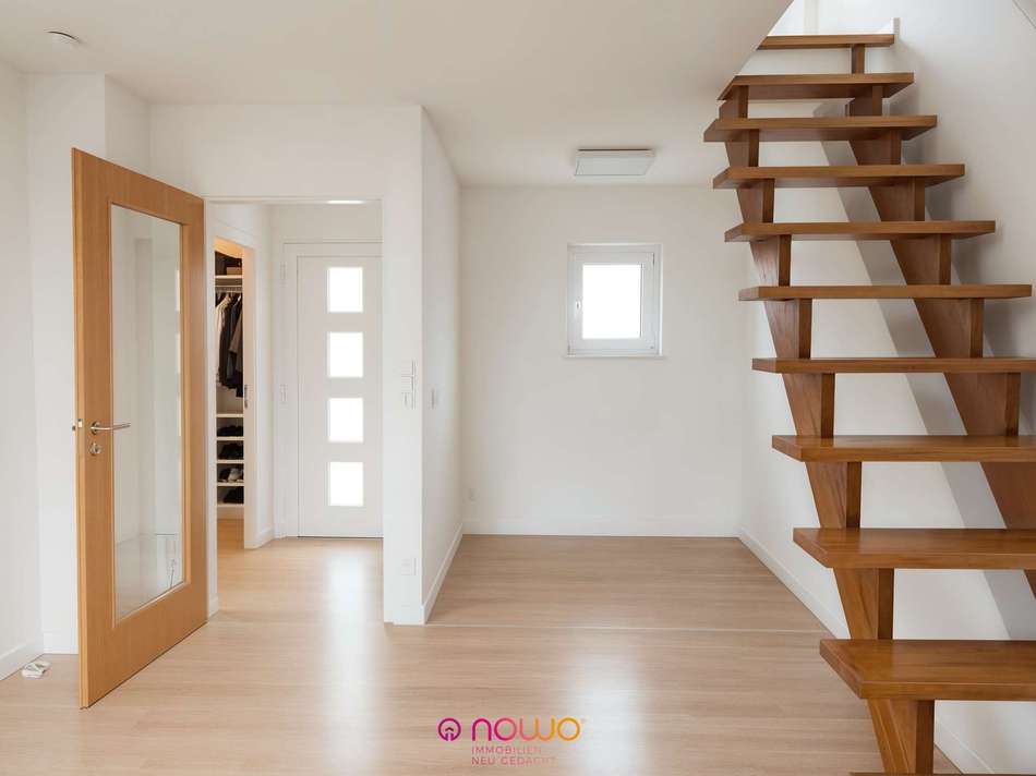 Offene Küche und Eingang