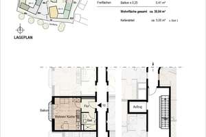 Stilvolles ausgestattetes 1-Zimmer-City-Apartment mit Balkon und moderner EBK – Die vollständige Adresse der Immobilie erhältst du vom Anbieter., 81671 Echarding, München – Vorschaubild 17