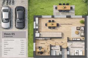 Erstbezug | Modernes Architektenhaus mit Garten & Terrasse in Altlindenau | Provisionsfrei – 4177 Altlindenau, Leipzig – Vorschaubild 10