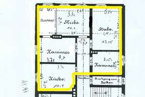Wohnung-2. OG. - nach hinten raus - in zentraler Lage Nähe Yachthafen