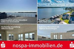 Leben auf dem Wasser! Wasserhaus im Pionierhafen in Schleswig direkt auf der Schlei! – Die vollständige Adresse der Immobilie erhältst du vom Anbieter., 24837 Schleswig – Vorschaubild 1