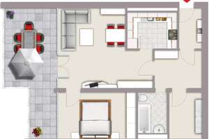 Traumhafte Terrassenwohnung; 2,5 Zimmer am Nützenberg mit Sonnenterasse und Stellplatz – Nützenberger Str. 83, 42115 Elberfeld West, Wuppertal – Vorschaubild 15