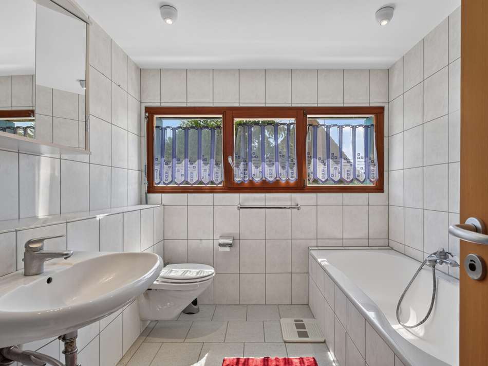 Obergeschossbad mit entspannen