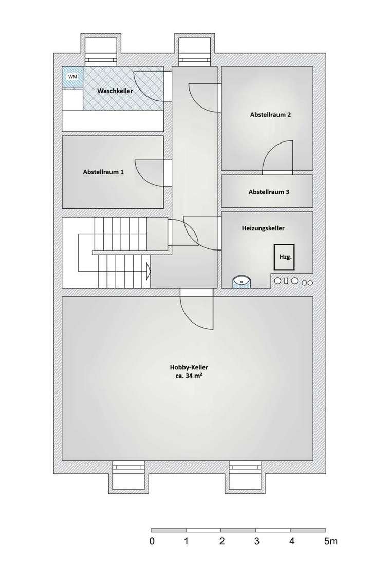 Grundriss Vollkeller