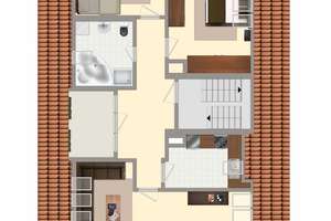 Große Dachgeschoßwohnung mit Balkon! – Triftweg 6, 6847 West, Dessau-Roßlau – Vorschaubild 12