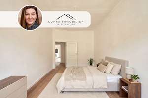 Frisch sanierte 3-Zimmer-Wohnung mit Parkett und Stuck im schönen Stötteritz- ruhige Lage mit Balkon