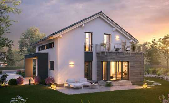 Wohnen und Vermögen aufbauen - mit dem eigenen Haus.