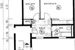 2-Zimmer Wohnung Wuppertal Elberfeld + großer Balkon + EBK + Uni nähe – Im Ostersiepen 72, 42119 Elberfeld, Wuppertal – Vorschaubild 2