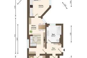 freie 4-Zimmer Wohnung im Altbau - Alte Neustadt