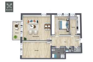 Ruhe, Raum u. Alsternähe. Exkl. WOHNTRAUM auf 106m² mit Tiefgarage, EBK. uvm. Großzügig. Besonders. – Die vollständige Adresse der Immobilie erhältst du vom Anbieter., 22391 Wellingsbüttel, Hamburg – Vorschaubild 18