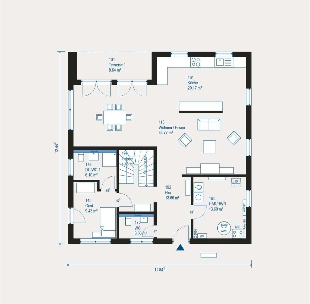 Immobilie in Kusel - Hier beginnt eure Familiengeschichte mit unserer #City_Villa_4V2 - Bild 1