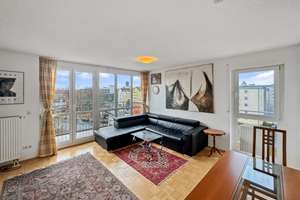 Helle 2-Zimmer-Wohnung mit zwei Balkonen & Top-Anbindung