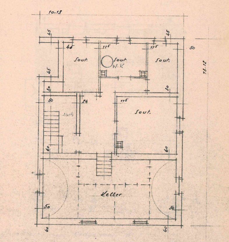 Floor plan basement (UG)