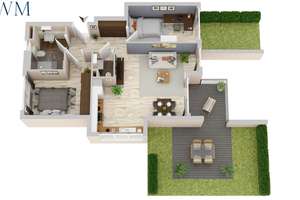ENERGIEEFFIZIENTER NEUBAU - FEUERBACH
Zentral gelegene 3-Zimmer-Wohnung mit Terrasse & Garage – Die vollständige Adresse der Immobilie erhältst du vom Anbieter., 70469 Feuerbach-Mitte, Stuttgart – Vorschaubild 26