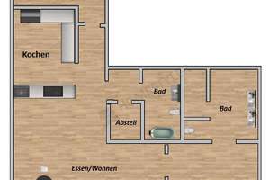 **möblierte Stadtgartenwohnung zur Untermiete** – 3,5-Zimmer mit 200 m² Privatgarten – Die vollständige Adresse der Immobilie erhältst du vom Anbieter., 80339 Westend, München – Vorschaubild 14
