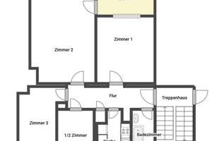 Kapitalanlage: Vermietete 3,5 -Zimmer-Wohnung im Erdgeschoss mit Balkon, JNKM: ca. 14.640 € – Die vollständige Adresse der Immobilie erhältst du vom Anbieter., 12249 Lankwitz, Berlin – Vorschaubild 12