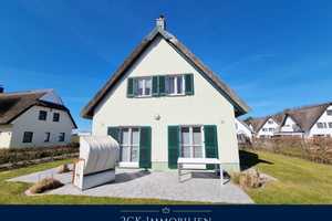 Traumhaus in Breege am Breeger Bodden mit Reetdach, Sauna, Kamin, Lieblingsplatz und Wasserblick! – Deichallee 2, 18556 Rügen (Kreis) – Vorschaubild 5