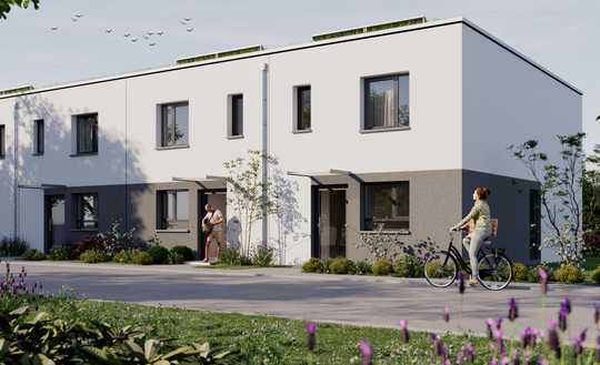 Nur noch ein Haus frei!! TRÄUMEN IM GRÜNEN - Baugenehmigung erteilt  -  GÜNSTIG - VOLLUNTERKELLERT