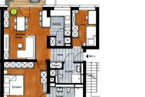 Gute Energiewerte  | 3-Zimmer-Wohnung mit Süd-West-Ausrichtung I Parkett I 2 Bäder – Dinnendahlstr. 14, 45136 Huttrop, Essen – Vorschaubild 5