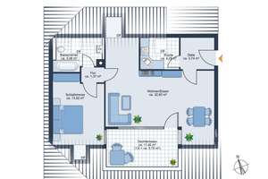 Ganz oben zuhause - Helle 2-Zimmer-Dachgeschosswohnung mit sonniger Süd-Dachterrasse – Die vollständige Adresse der Immobilie erhältst du vom Anbieter., 81737 Altperlach, München – Vorschaubild 22