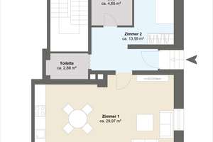 ALTBAUFLAIR, NEU AUFGELEGT - Sanierte 2 Zimmer mit eigenem Eingang direkt am Hauptbahnhof – 63065 Wilhelmschule, Offenbach am Main – Vorschaubild 13