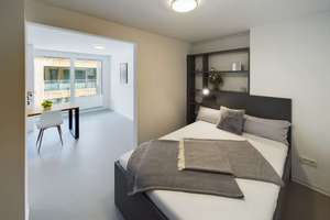 Schicke & möblierte all-inclusive Wohnung mit Balkon zentral in Oldenburg | Suite – Abraham 12, 26122 Innenstadt, Oldenburg (Oldenburg) – Vorschaubild 4