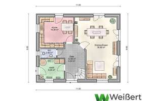 Großzügiges Familienhaus im klassischen Stil - Neubauplanung  -  Niedrigenergiehaus EH40 mit Wärmepu – Die vollständige Adresse der Immobilie erhältst du vom Anbieter., 24628 Hartenholm – Vorschaubild 4