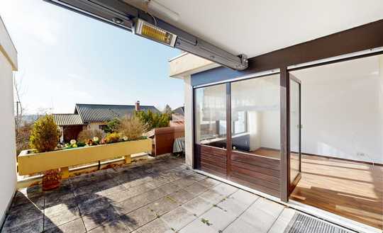 Helle 2-ZKB-Wohnung mit großzügiger Terrasse in ruhiger Lage von Bad Bergzabern