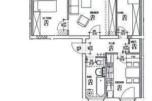 Vermietete 3-Raum-Wohnnung mit Balkon in Chemnitz Gablenz zur Kapitalanlage! – Clausstraße 115, 9126 Lutherviertel, Chemnitz – Vorschaubild 3