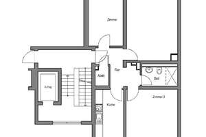 3-Zimmer-Wohnung - Großzügig geschnitten mit neuem Bad  - "Freie Scholle eG" – Innstr. 18, 33689 Sennestadt, Bielefeld – Vorschaubild 4