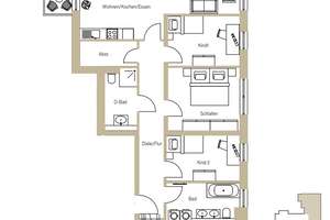 Leipzig - Neubau - Eigentumswohnung in Toplage 4 Zimmer – Hirzelstrasse 20, 4229 Kleinzschocher, Leipzig – Vorschaubild 11
