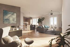 Großzügige 3-Zimmer-Wohnung mit sonniger Terrasse – Bavariastrasse 36, 80336 Sendlinger Feld, München – Vorschaubild 3