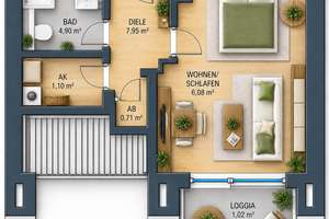 WE58 Attraktives Investment in Düsseldorfs Top Lage – 40227 Oberbilk, Düsseldorf – Vorschaubild 4