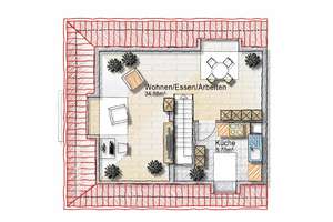 GANZ OBEN – GEMÜTLICHE MAISONETTE – BEZUGSFREI – DUSCHBAD MIT FENSTER – TG-PARKER – 1219 Strehlen, Dresden – Vorschaubild 15