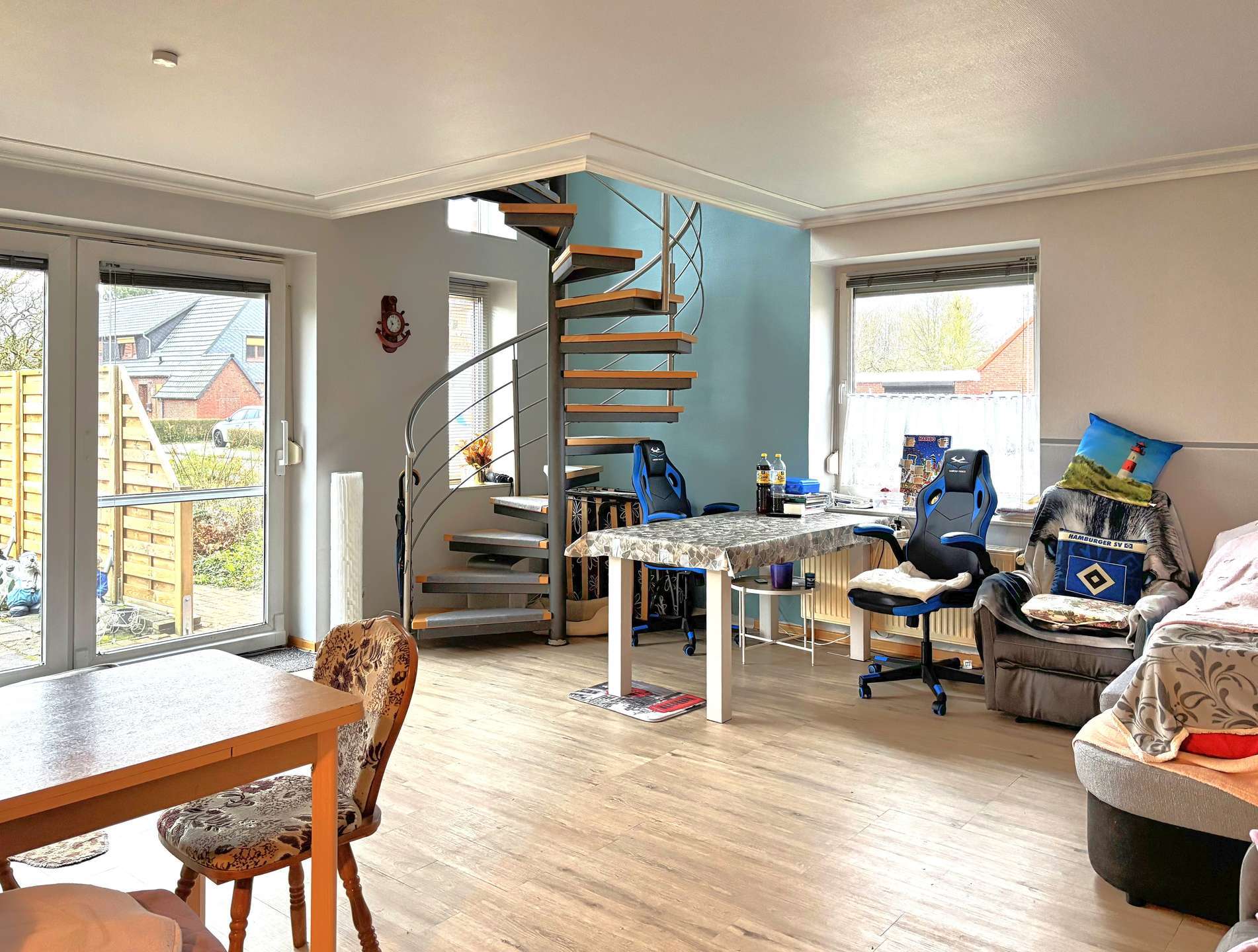 Immobilie in Schortens - Doppelhaushälfte in Roffhausen - Wohnen und Vermieten unter einem Dach - Bild 2