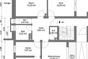 Ruhig gelegenes & Bezugsfreies Dreifamilienhaus nur 5 Gehminuten von der Innenstadt – Freising (Kreis) – Vorschaubild 7
