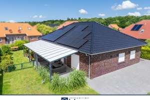 Neubau-Bungalowhälfte in Visquard – schlüsselfertig mit Wärmepumpe und PV-Anlage – Die vollständige Adresse der Immobilie erhältst du vom Anbieter., 26736 Krummhörn – Vorschaubild 1