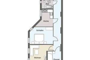 3 Zimmer mit Balkon - Zentrale Lage am Zoo – 4105 Zentrum-Nord, Leipzig – Vorschaubild 9