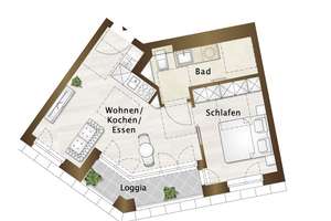 VIA REGIA Leipzig – WE 05 | 1,5-Zi.-Neubau, 39,5 m², 1.OG, KfW-40-EE – Die vollständige Adresse der Immobilie erhältst du vom Anbieter., 4105 Zentrum-Nordwest, Leipzig – Vorschaubild 19