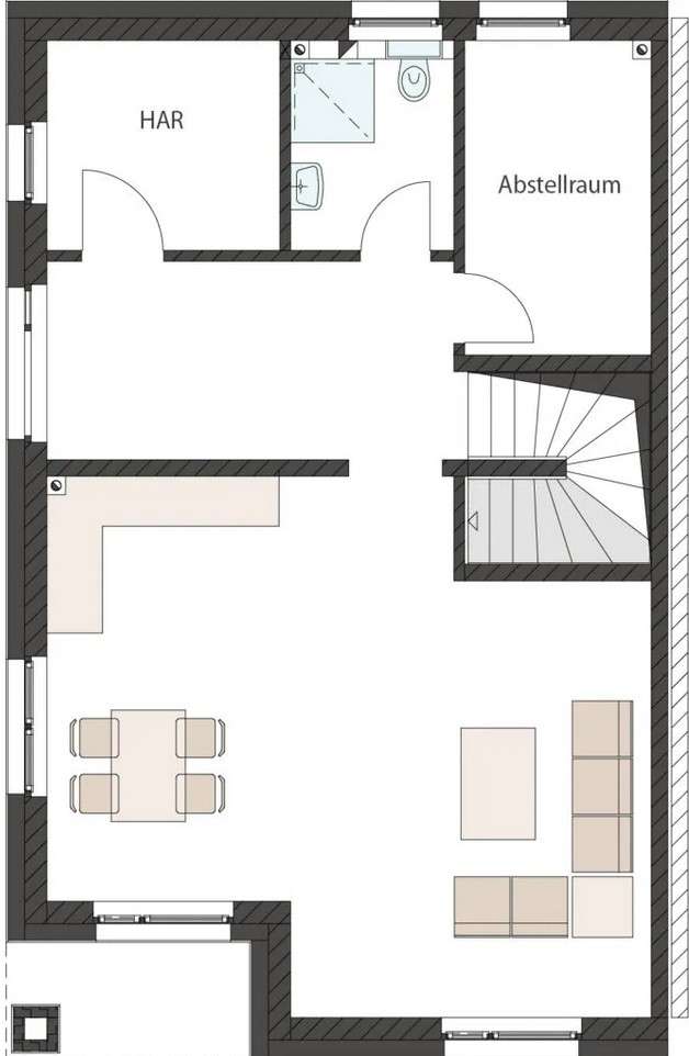 Grundriss Erdgeschoss