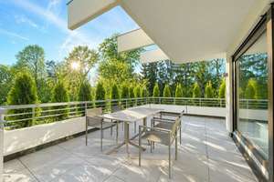 Exklusiv-Penthouse, barrierefrei, umlaufende Südwest-Dachterrasse, grün, uneinsehbar, absolut ruhig – Die vollständige Adresse der Immobilie erhältst du vom Anbieter., 81545 Harlaching, München – Vorschaubild 4