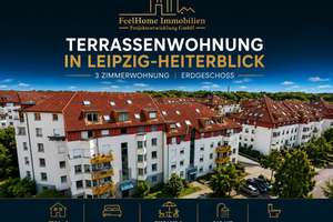 Besonderes Wohngefühl: 3 Zimmer mit Terrasse, Gartenanteil & Tiefgarage in Heiterblick!