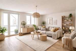 Erstbezug! 66 m², 3-Zi, 2xBalkon, Keller – Heinrichsberger Str. 1, 39126 Rothensee, Magdeburg – Vorschaubild 3