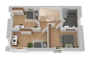 Neubau-DHH Dresden-Briesnitz | 145 m² | Dachterrasse mit Stadtblick | Grundriss frei wählbar – Die vollständige Adresse der Immobilie erhältst du vom Anbieter., 1157 Briesnitz, Dresden – Vorschaubild 12