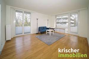 helle und freundliche Wohnung - neues Bad - 2 Balkone - Einbauküche