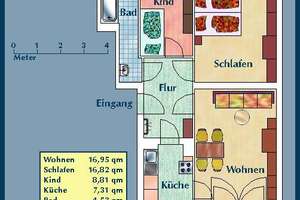 Ansprechende 3-Zimmer-Wohnung – Arno-Lade-Str. 14, 1127 Pieschen-Süd, Dresden – Vorschaubild 3