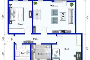 Hochwertig. TOP-Zustand. Modern - mit Potenzial zum 4. Zimmer in bester Lage von Bayenthal. – 50968 Bayenthal, Köln – Vorschaubild 8