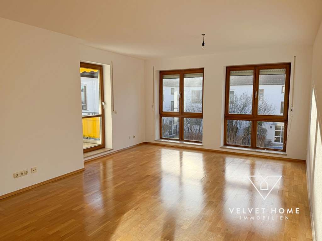 Immobilie in Mering - Schöne 3 ZKB Wohnung mit Südbalkon, Keller & TG-Stellplatz - ruhige, zentrale Lage in Mering - Bild 1