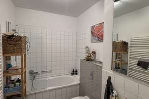 UNTERMIETE 17.07-13.09 Helle, voll möblierte 2-Zimmer-Wohnung mit Terrasse – Nähe Schloss & UKM – Fliednerstraße 10, 48149 Sentrup, Münster – Vorschaubild 5