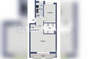 Tauschwohnung: Geräumige Wohnung gesucht|Biete 2Zimmer · 57 m²  Hammer Park – Die vollständige Adresse der Immobilie erhältst du vom Anbieter., 20537 Hamm, Hamburg – Vorschaubild 3
